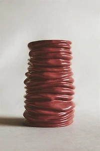 VASE CÉRAMIQUE ONDULÉ X COLLAGERIE
