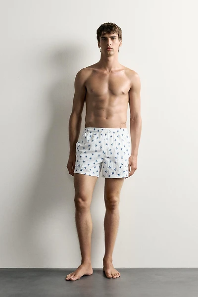 CRAB PRINT SWIMSUIT