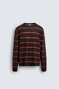 STRIPED WOOL BLEND JUMPER