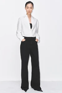 ZW COLLECTION HIGH-WAIST WIDE LEG JEANS