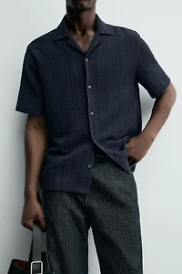 GEOMETRIC JACQUARD SHIRT