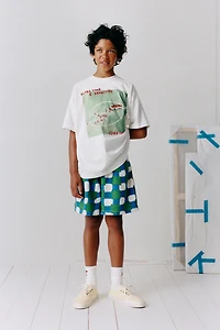 CLARA CEBRIAN © PLAID SHORTS