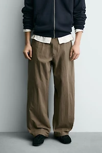 CURVED FIT PANTS