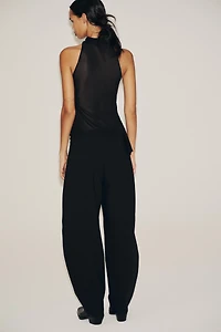 HIGH-WAISTED BALLOON PANTS