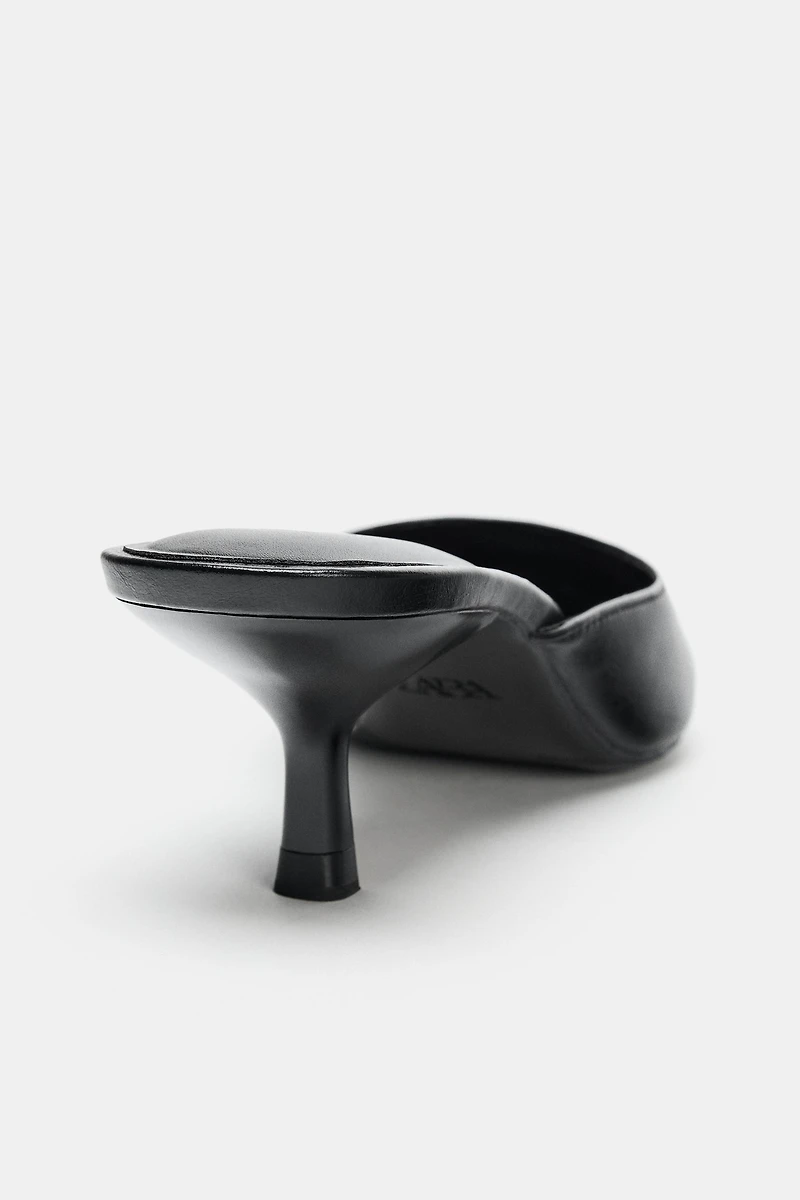 SLINGBACK MULE SHOES