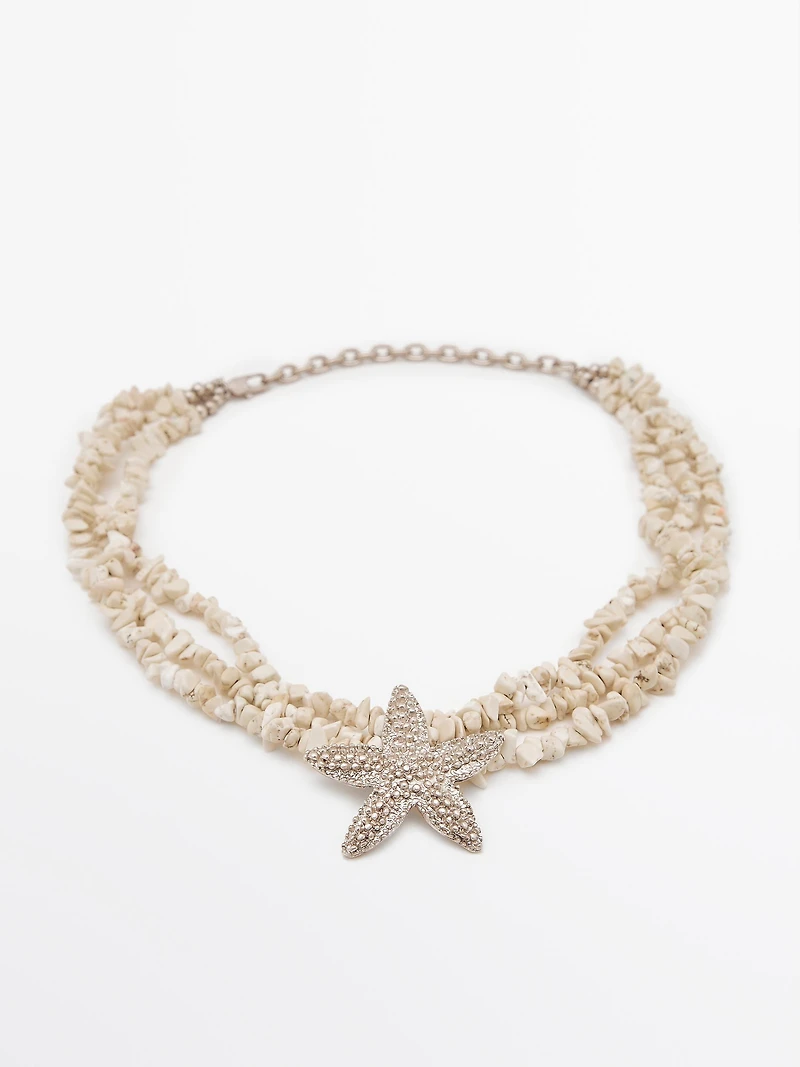 Star stone necklace