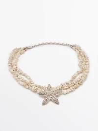 Star stone necklace