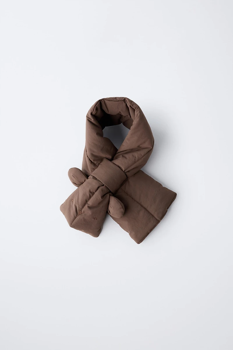 NYLON SCARF WITH EARS