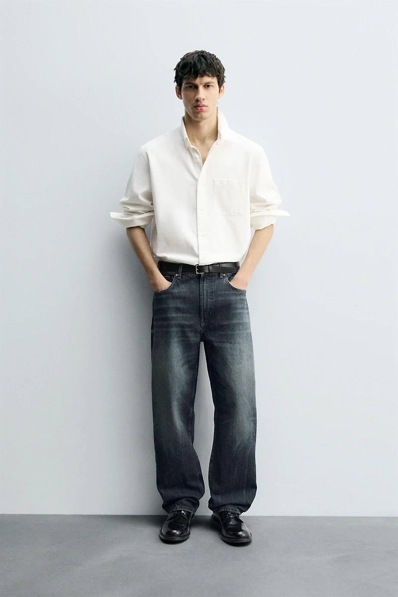 RELAXED STRAIGHT FIT JEANS