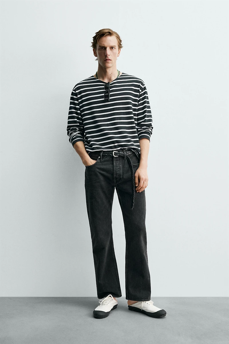 JEAN DROIT BOOTCUT AARON LEVINE X ZARA