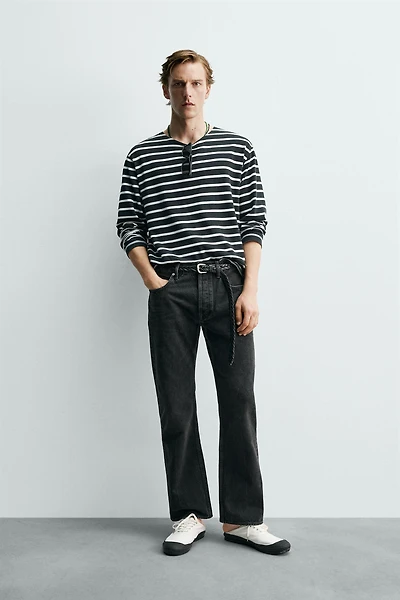 JEAN DROIT BOOTCUT AARON LEVINE X ZARA