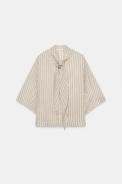 ZW COLLECTION STRIPED SHIRT
