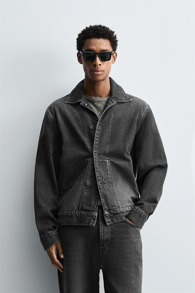 DENIM OVERSHIRT