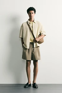 FLUID RELAXED FIT PLEATED SHORTS