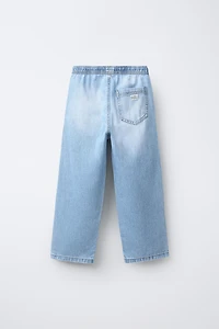 FLOWY STRAIGHT LEG JEANS