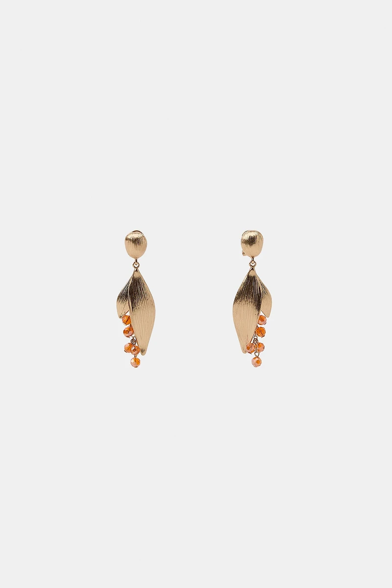 BOUCLES D'OREILLES FLEUR FANTAISIE