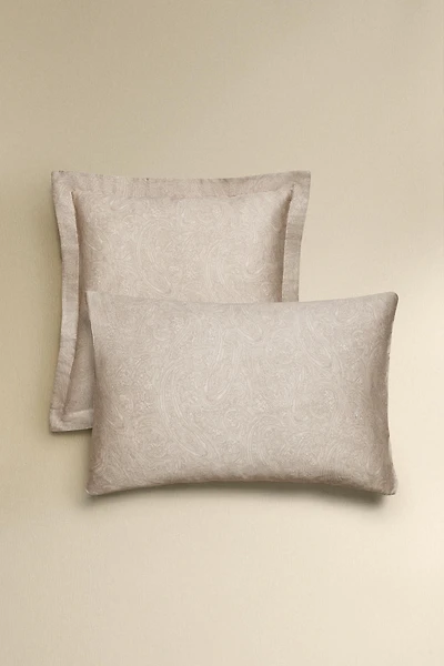 PAISLEY SATEEN PILLOWCASE
