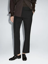Straight-leg technical trousers