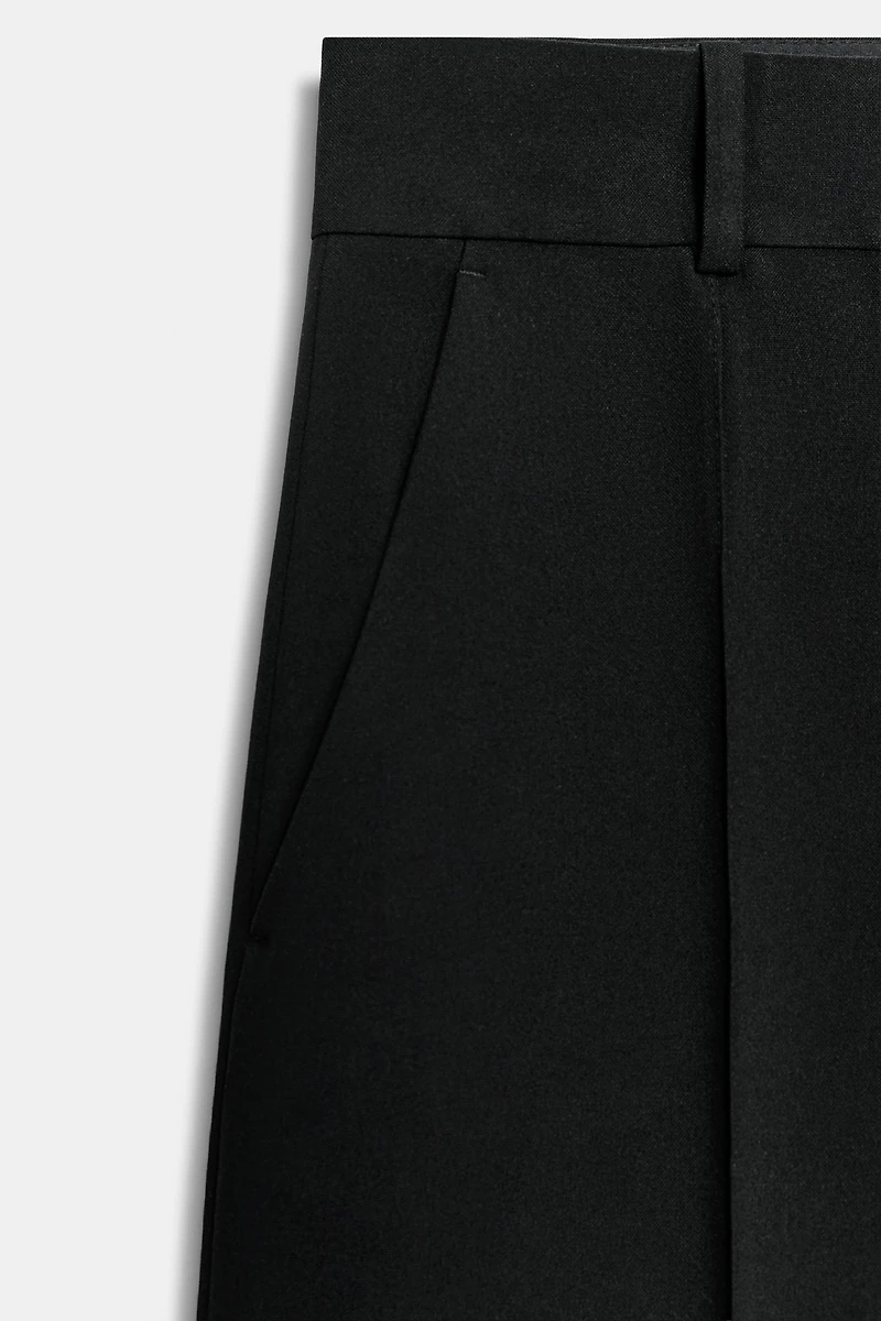 ZW COLLECTION STRAIGHT LEG PIN TUCK PANTS