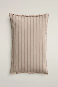 HOUSSE DE COUSSIN RAYURES