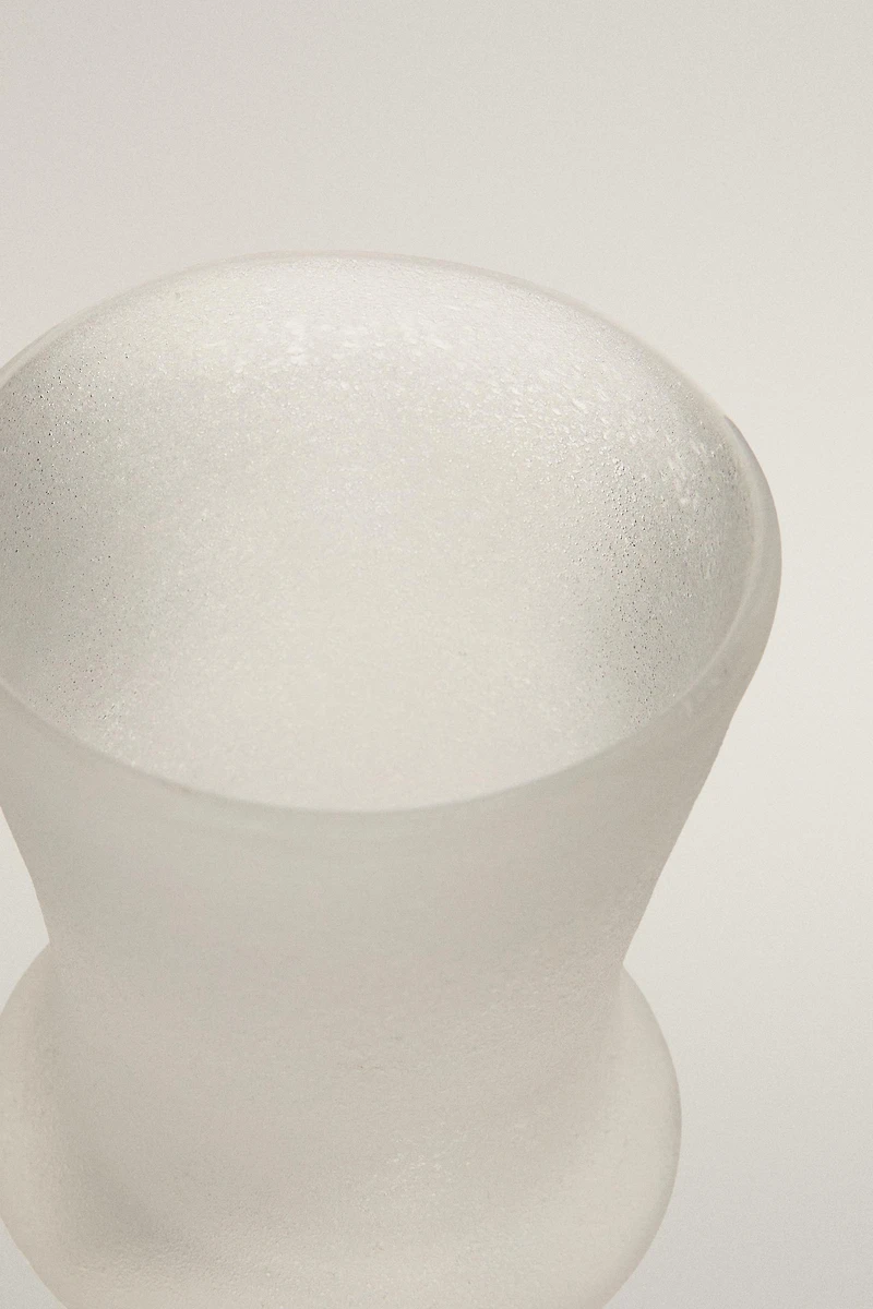 GLASS CANDLE HOLDER