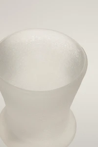 GLASS CANDLE HOLDER