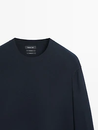 Pull en maille 100 % laine