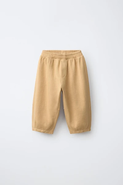 PANTALON EN MOLLETON BARREL