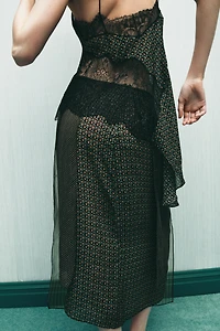 JUPE PARÉO IMPRIMÉE 100 % VISCOSE