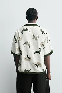 ANIMAL PRINT SHIRT