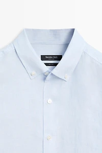 100% linen shirt