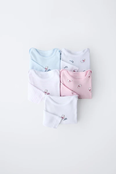 FIVE-PACK OF SHEEP BODYSUITS