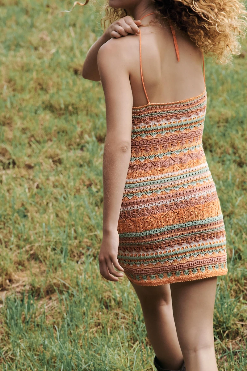 KNIT MINI DRESS