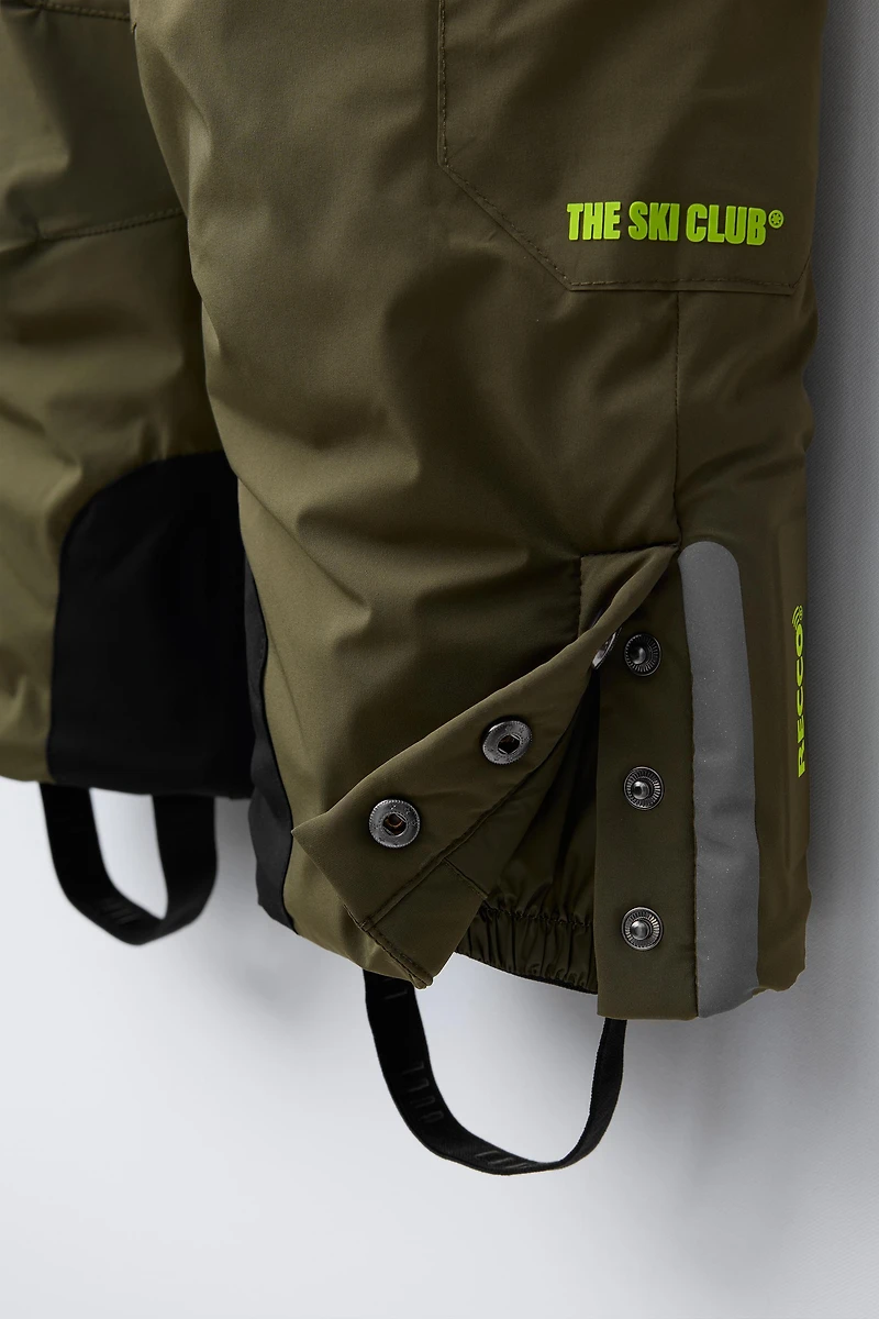 WATERPROOF AND WINDPROOF BIB OVERALLS WITH POCKETS RECCO® SYSTEM SKI COLLECTION