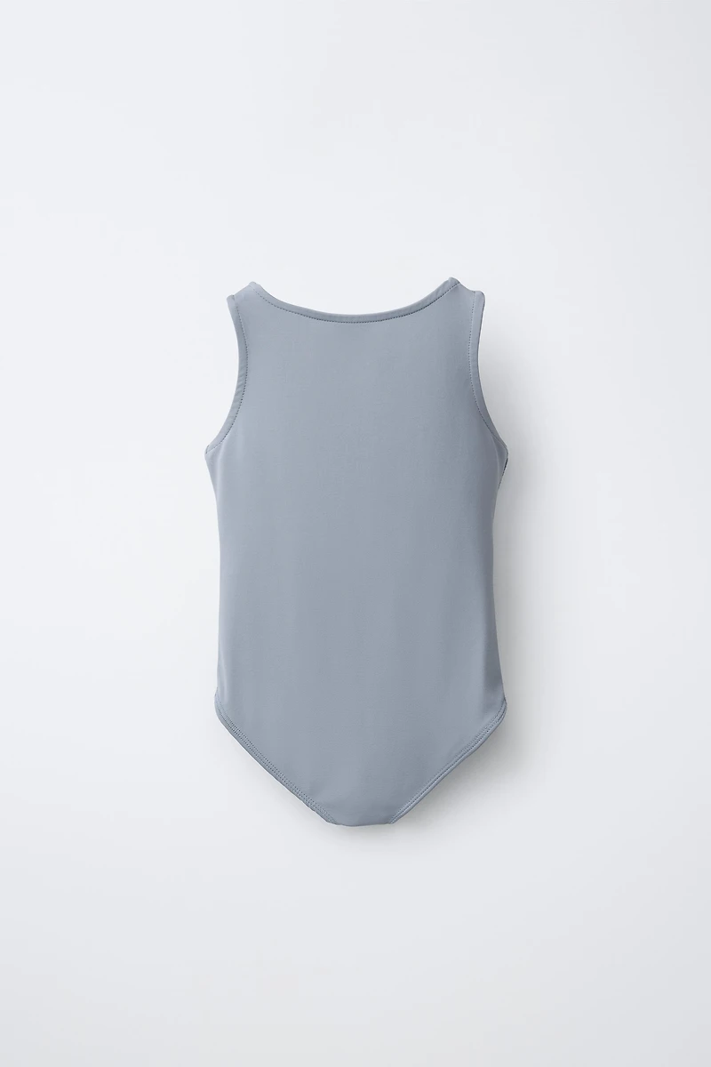 BODY EN POLYAMIDE AVEC NŒUD