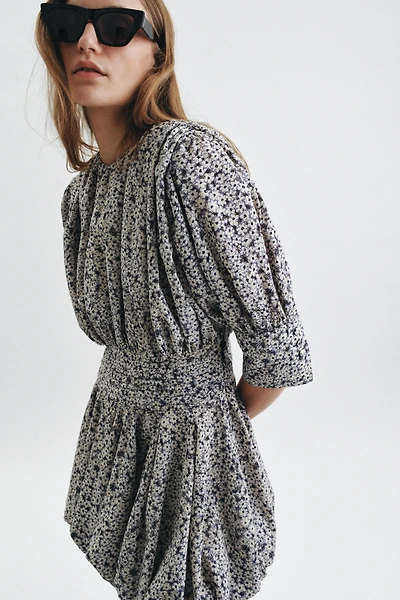 ZW COLLECTION PRINTED MINI DRESS