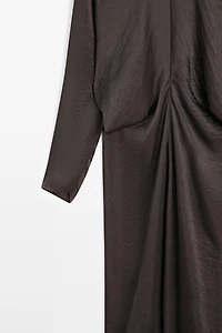 Robe longue fluide avec nœud - STUDIO