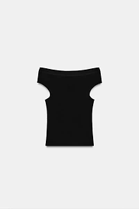 BOAT NECK T-SHIRT