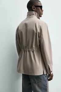 HERRINGBONE REGULAR FIT JACKET