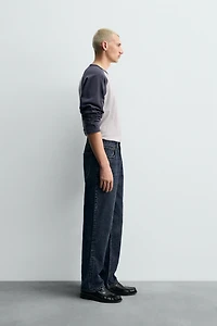 COTTON - WOOL STRAIGHT FIT JEANS