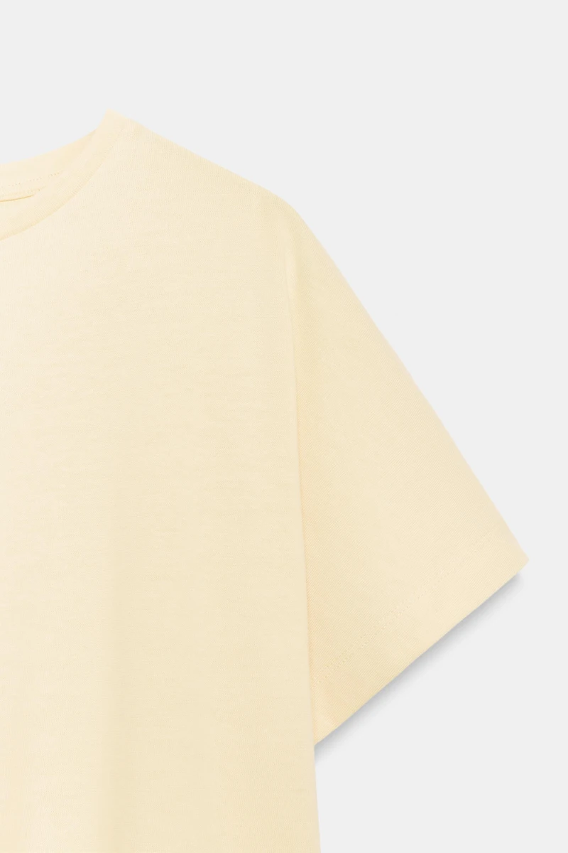 ASYMMETRIC SHORT SLEEVE T-SHIRT