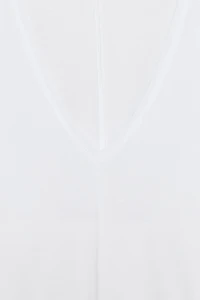 COTTON V-NECK T-SHIRT