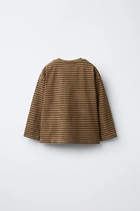 STRIPED LOGO T-SHIRT