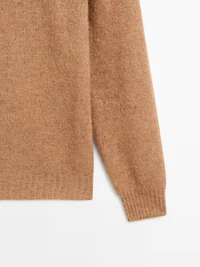 Knit alpaca blend sweater - LIMITED