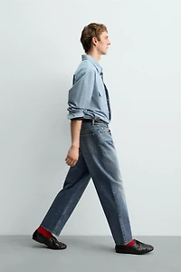 RELAXED STRAIGHT FIT JEANS AARON LEVINE X ZARA