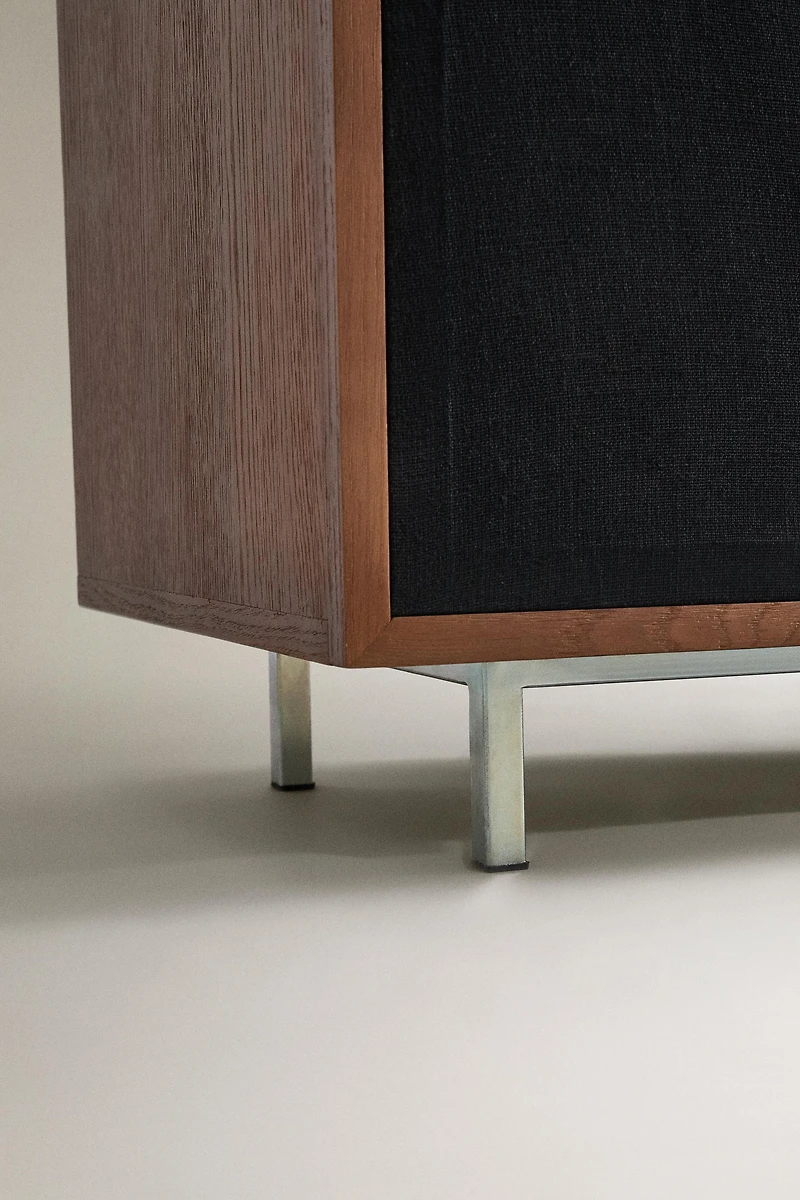 OAK STORAGE CONSOLE