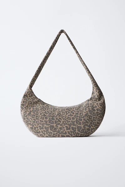 ANIMAL PRINT SHOULDER BAG