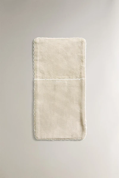 SET OF COTTON FLATWARE POUCHES (SET OF 2)