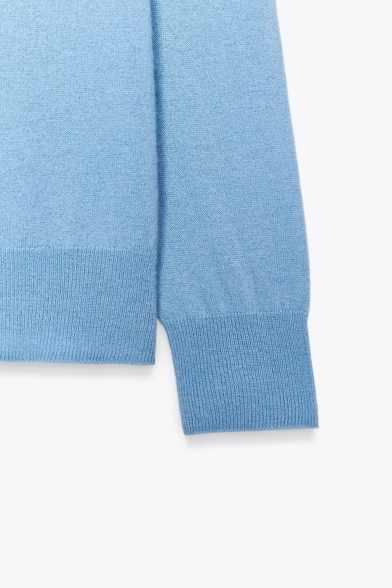 PULL EN MAILLE 100% LAINE EXTRA DOUCE