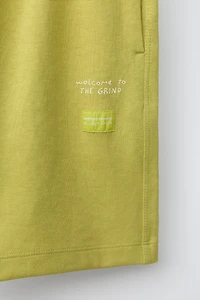 INTERLOCK T-SHIRT AND BERMUDA SET